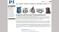 Desktop Screenshot of hexapods.net